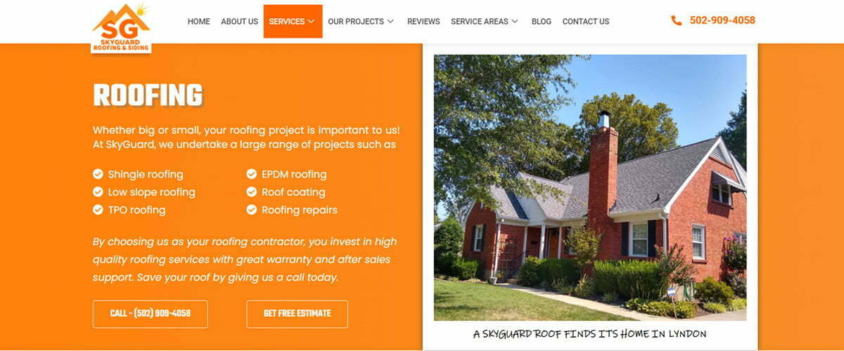 Skyguard Roofing and Siding