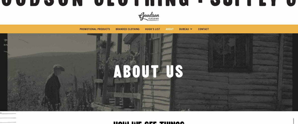 Goodson clothing & supply co